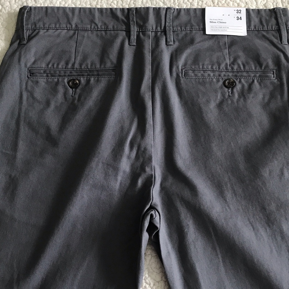 Goodfellow & Co Charcoal Chino Pants - Picture 4 of 5